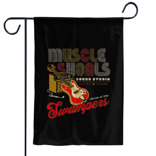 Muscle Shoals Sound Guitar Music Lovers Garden Flags