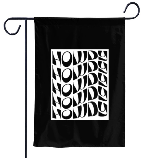 Western Country Texas Cowboy Hat Garden Flags