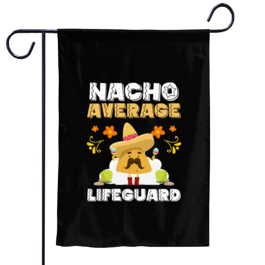 Lifeguard Beach Garden Flags
