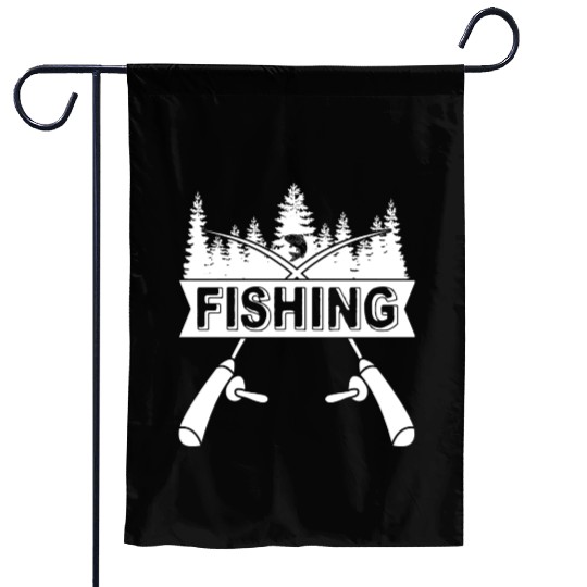 Fishing Fisherman Anlger Fish Garden Flags