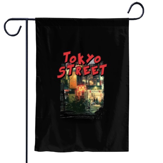 Tokyo Street Garden Flags