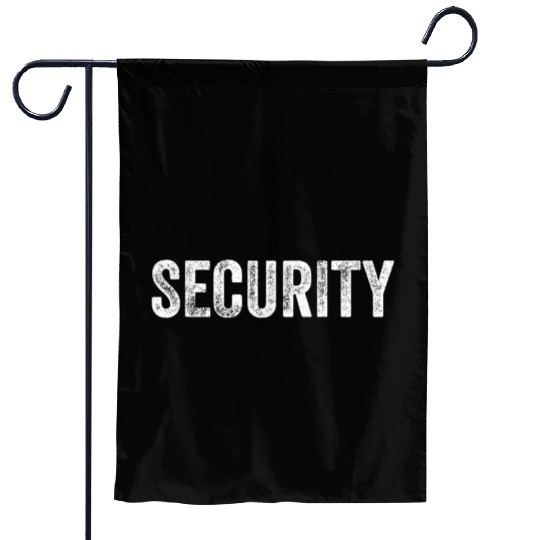 Security Wear Bouncer Guard Garden Flags