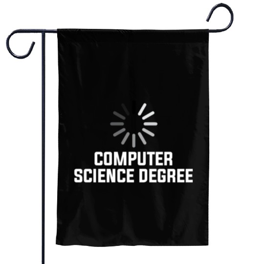 computer science degree Garden Flags