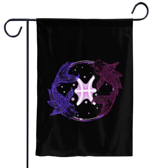Pisces February March Birthday Horoscope Lover Garden Flags