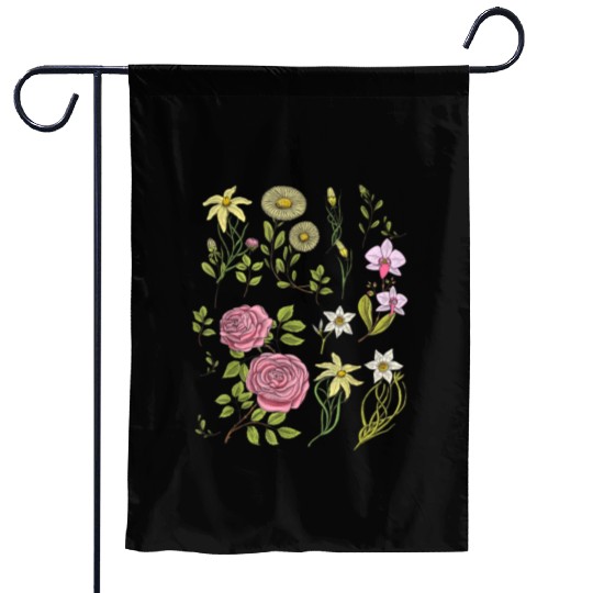 Flowers Cottagecore Mushroom Indie Clothes Garden Flags