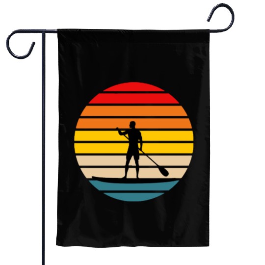 Standup Paddle 4 Garden Flags