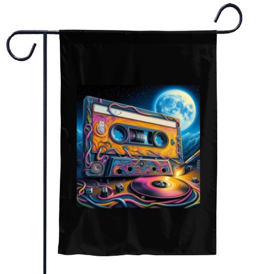 Auditory Dreamscape: The Essence of Sound Garden Flags