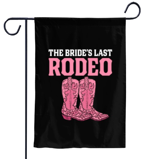 Bridal Party Bachelorette Party Rodeo The Bride's Garden Flags