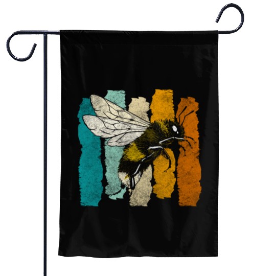 Honey Bee Nature Flowers Bees Garden Flags