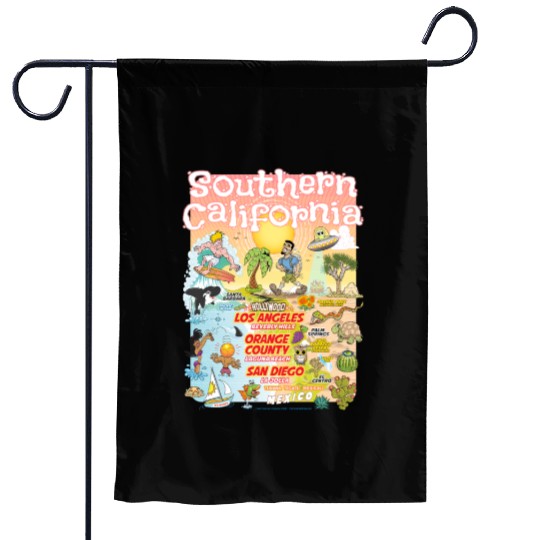 Southern California Paradise Garden Flags