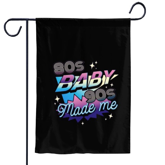 80s music,80s fashion lovers Garden Flags