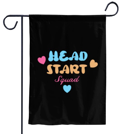 Head Start Squad Homeschool Back to School Garden Flags