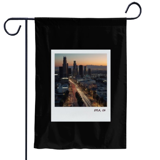 Mono Enterprises "Travels" Los Angeles DTLA Garden Flags