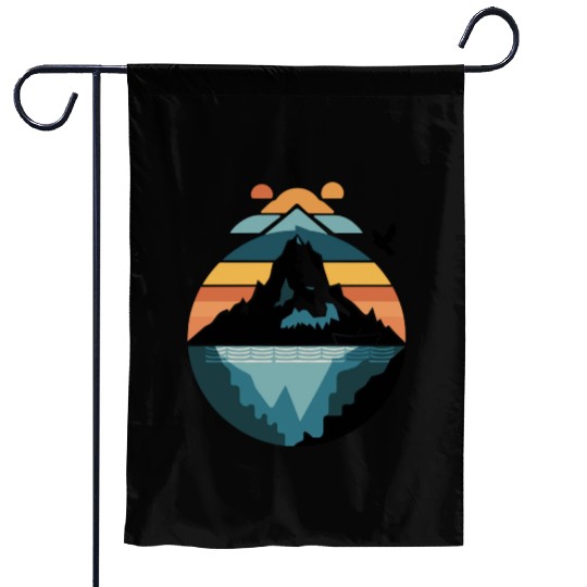 The Mountains Are Calling Classic Garden Flags