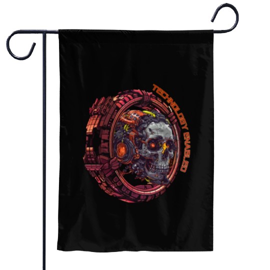 Technology Enabled Garden Flags