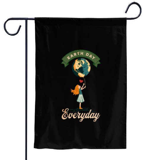 Celebrate Earth Day Every Day Garden Flags