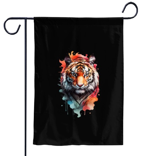 Wild Whisper Tiger Garden Flags