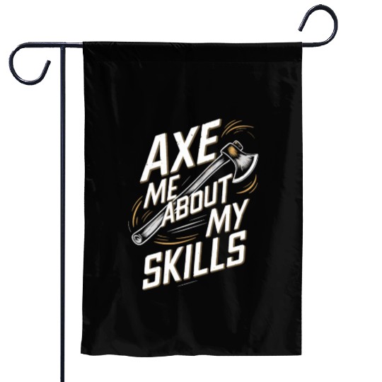 Axe Throwing Enthusiasts Championship Precision Garden Flags
