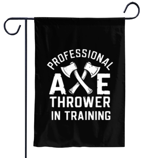 Axe Throwing Enthusiasts Championship Precision Garden Flags