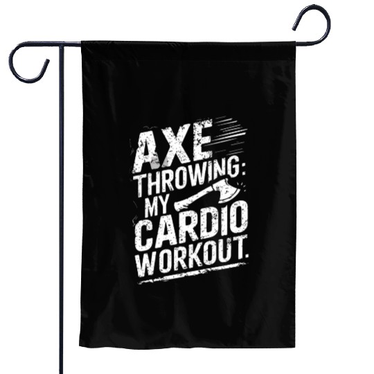 Axe Throwing Enthusiasts Championship Precision Garden Flags