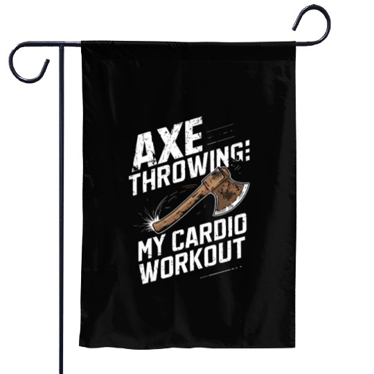 Axe Throwing Enthusiasts Championship Precision Garden Flags