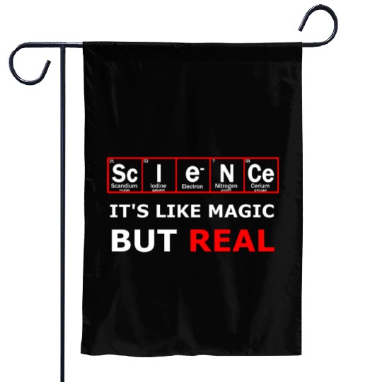 Science magic chemistry elements Garden Flags