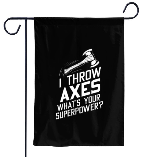 Axe Throwing Enthusiasts Championship Precision Garden Flags
