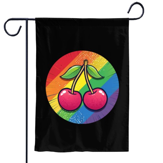 LGBTQ Cherry Garden Flags