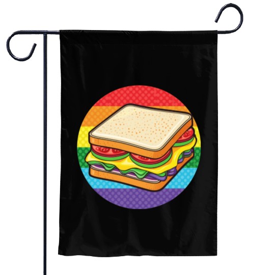 LGBTQ Sandwich Garden Flags
