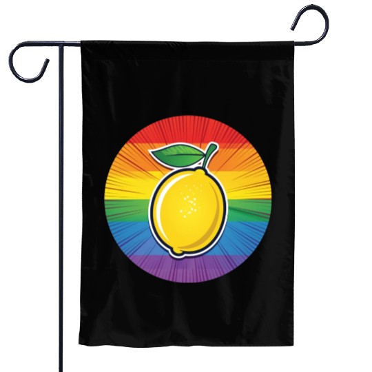 LGBTQ Lemon Garden Flags