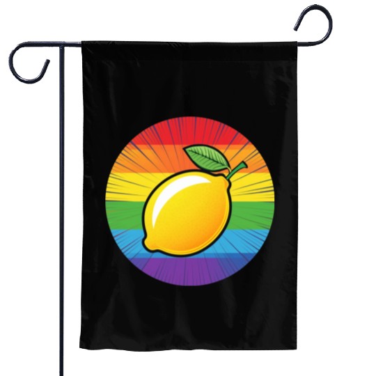 LGBTQ Lemon Garden Flags