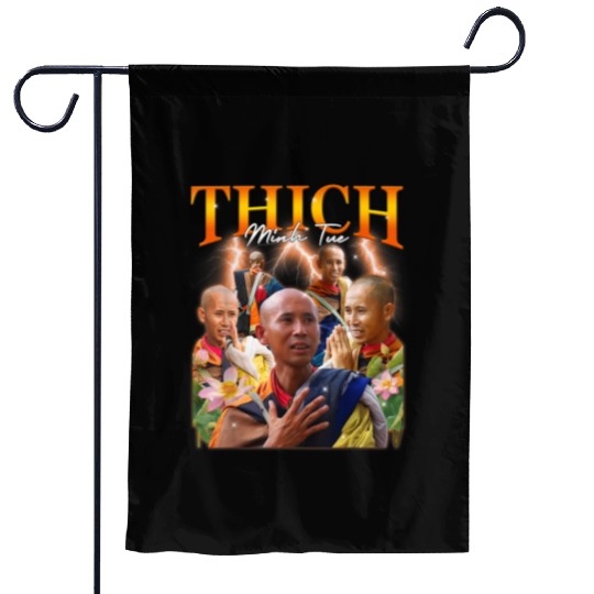 Monk Thich Minh Tue Bootleg Garden Flags