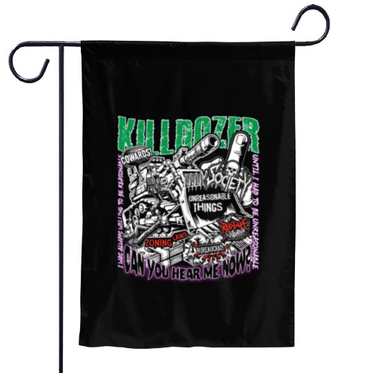 Killdozer, Marvin Heemeyer, Be Unreasonable Garden Flags