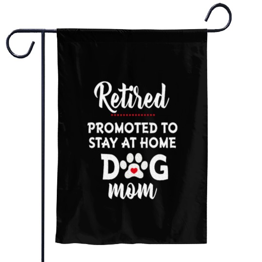 Retirement Plan Walking My Dog Retired Dog Lover Garden Flags