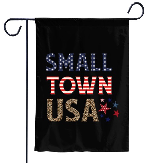 SMALL TOWN USA Garden Flags