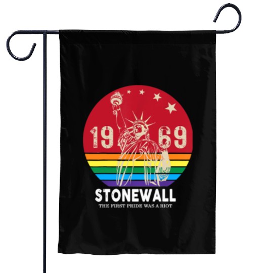 The First Pride Was A Riot 1969 Stonewall LGBTQ Garden Flags