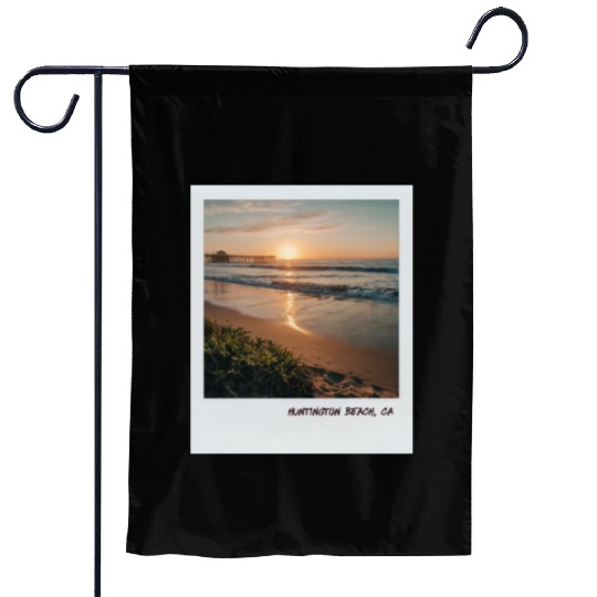 Mono Enterprises "Travels" Huntington Beach Garden Flags