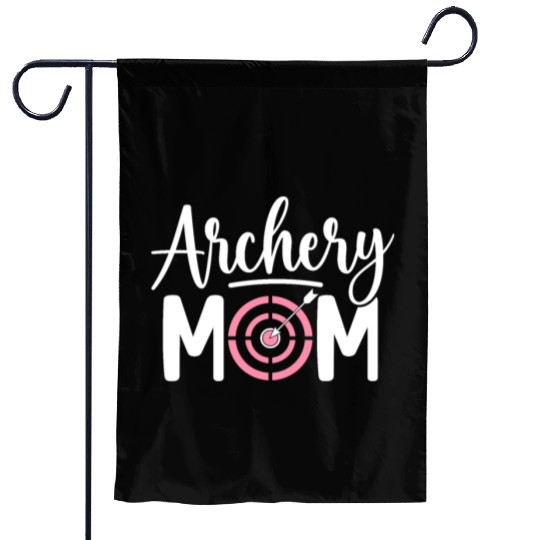 Archery Mom Archer Bow And Arrow Women Garden Flags