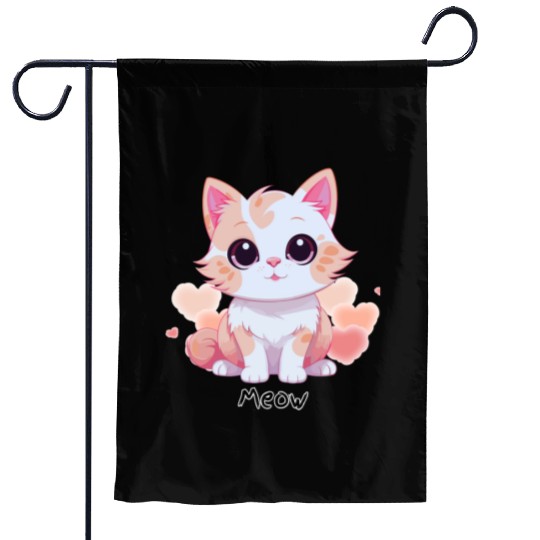 Cat-Meow Garden Flags