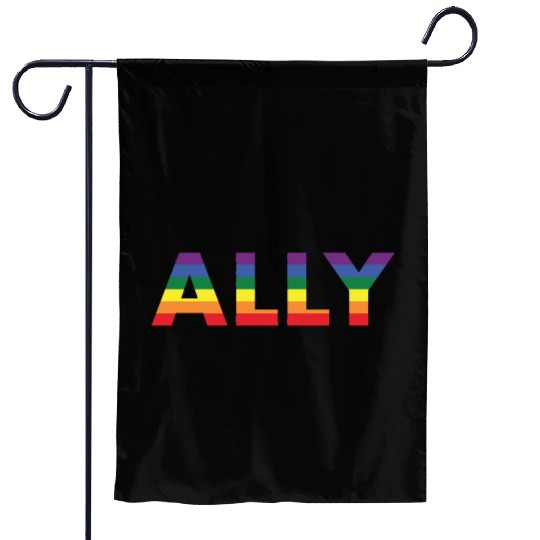 LGBTQ Ally Pride Month Garden Flags LGBTQ Pride