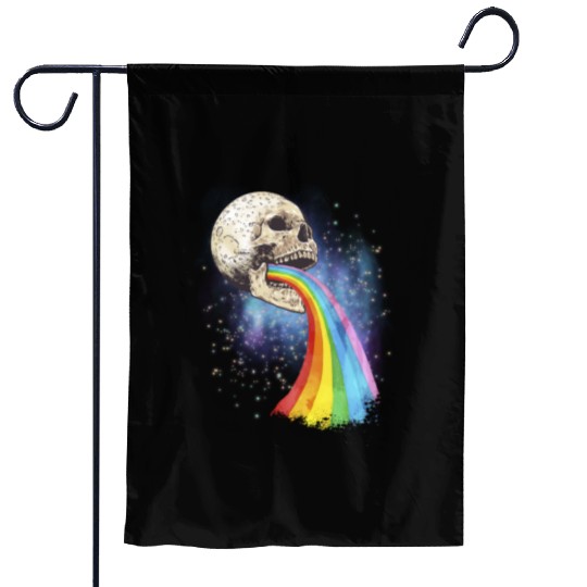 Live Love Lucifer Goth Festival Death Metal Garden Flags