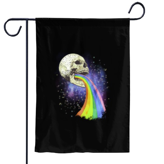 Live Love Lucifer Goth Festival Death Metal Garden Flags