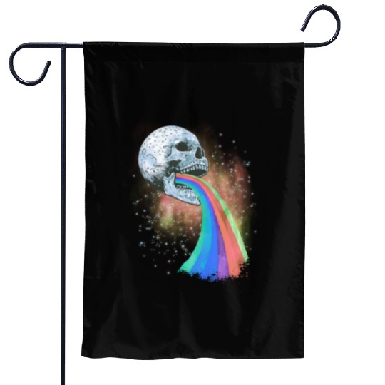 Live Love Lucifer Goth Festival Death Metal Garden Flags