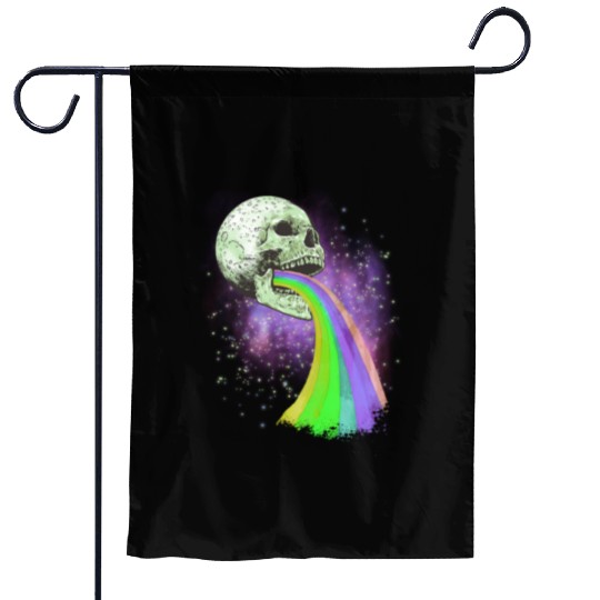 Live Love Lucifer Goth Festival Death Metal Garden Flags