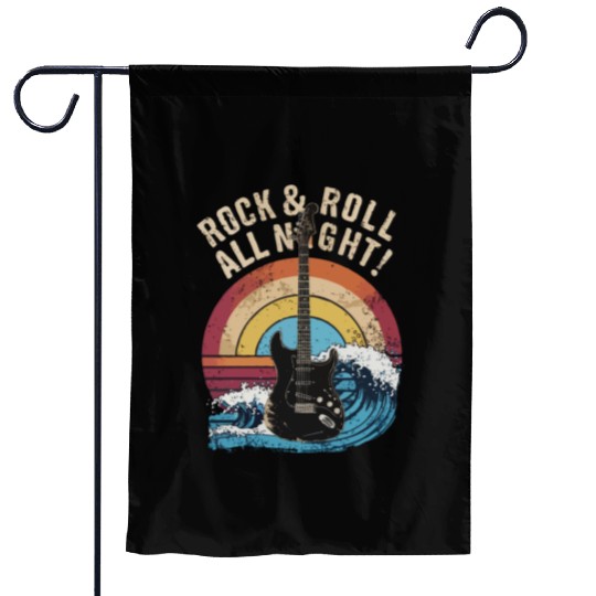 Rock & Roll All Night! Garden Flags