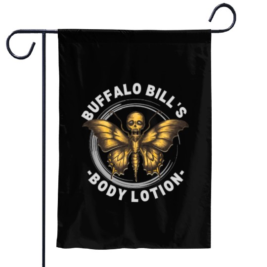 Vintage Distressed Buffalo Bill s Body Lotion Garden Flags