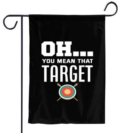 Archer Archery Pun Garden Flags
