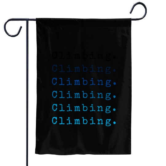 Classic climbing Garden Flags bouldering vintage retro