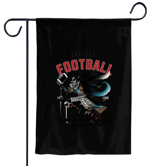 Fantasy Football Samurai Garden Flags