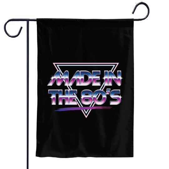 Made In The 80s Garden Flags